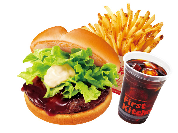ファーストキッチン てりやきバーガーセットFK