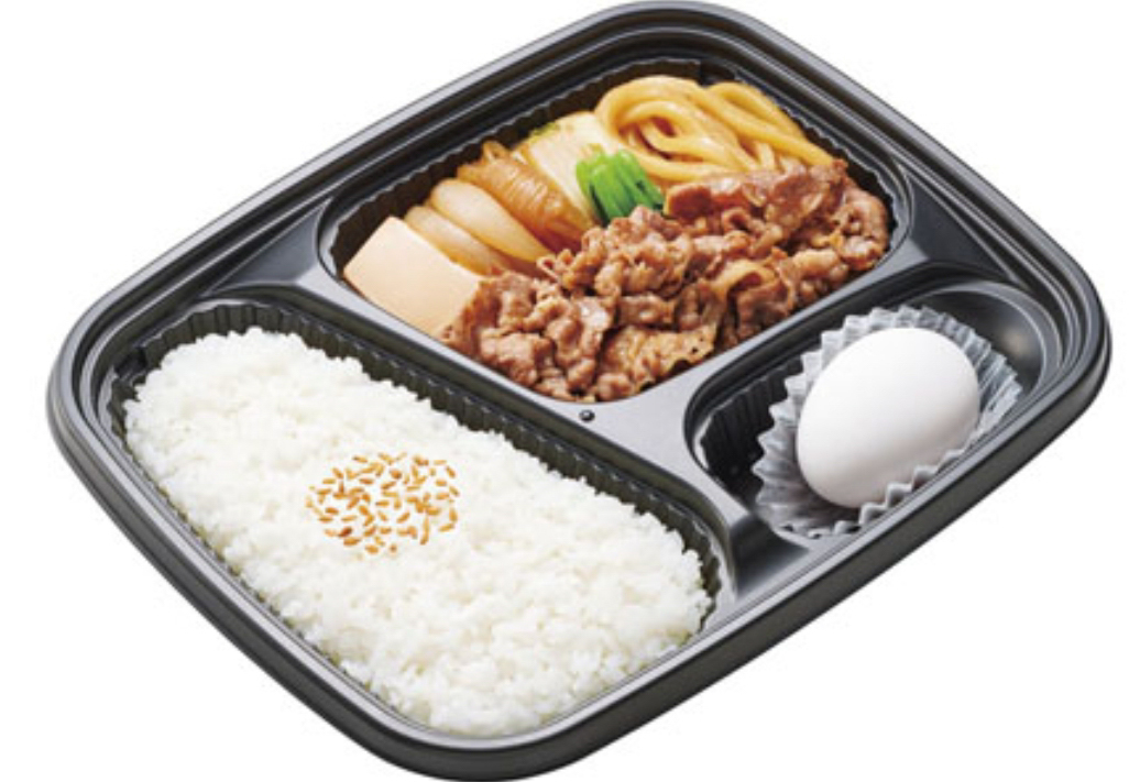 ほっかほっか亭 牛すき焼き弁当(うどん入り)