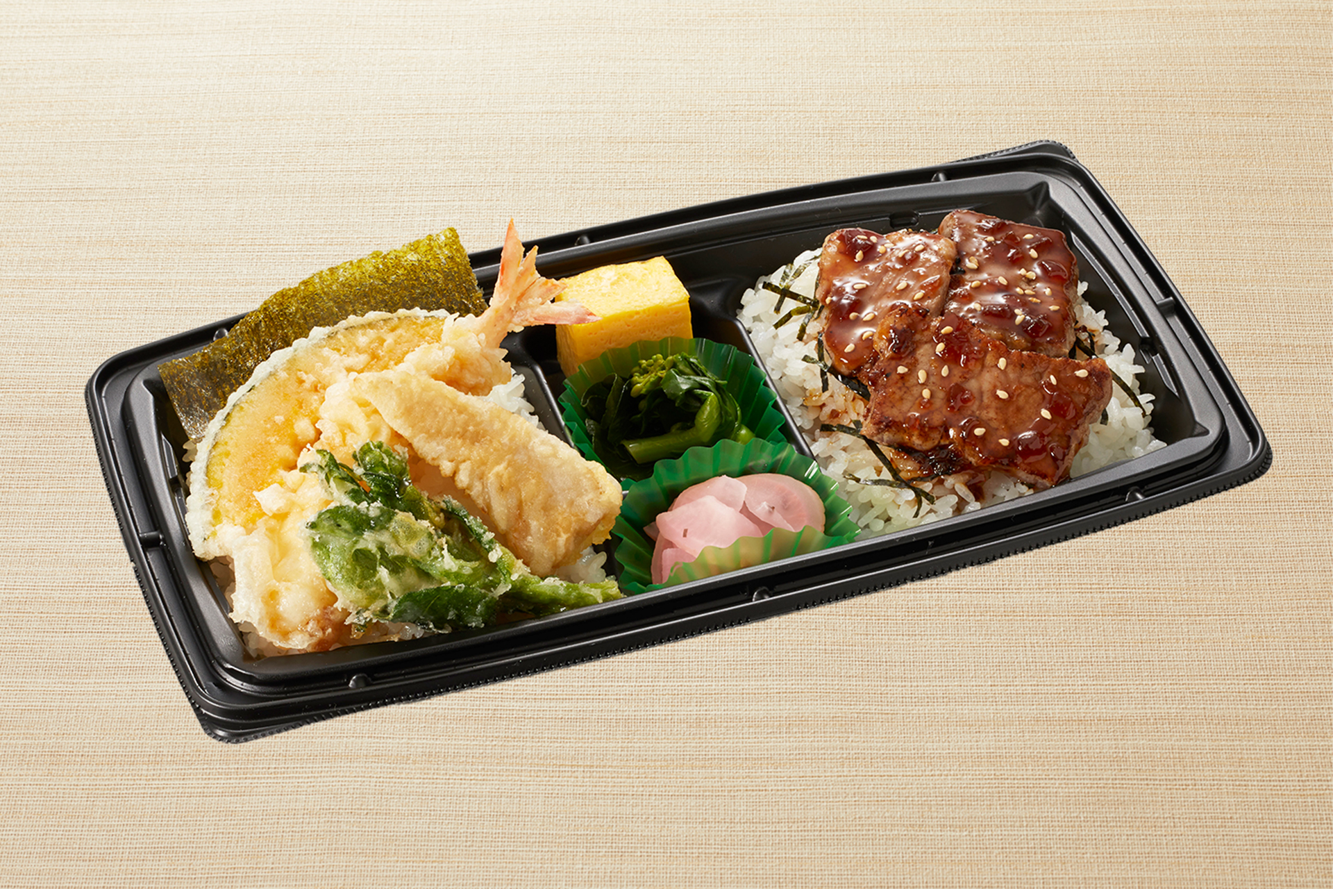 和食さと 春のよくばりダブル丼