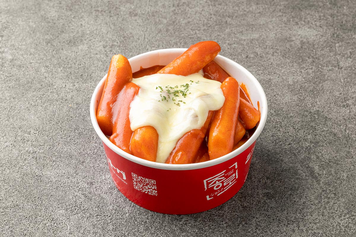 ジョンノハットグ チーズトッポギ Cheese Tteok-Bokki