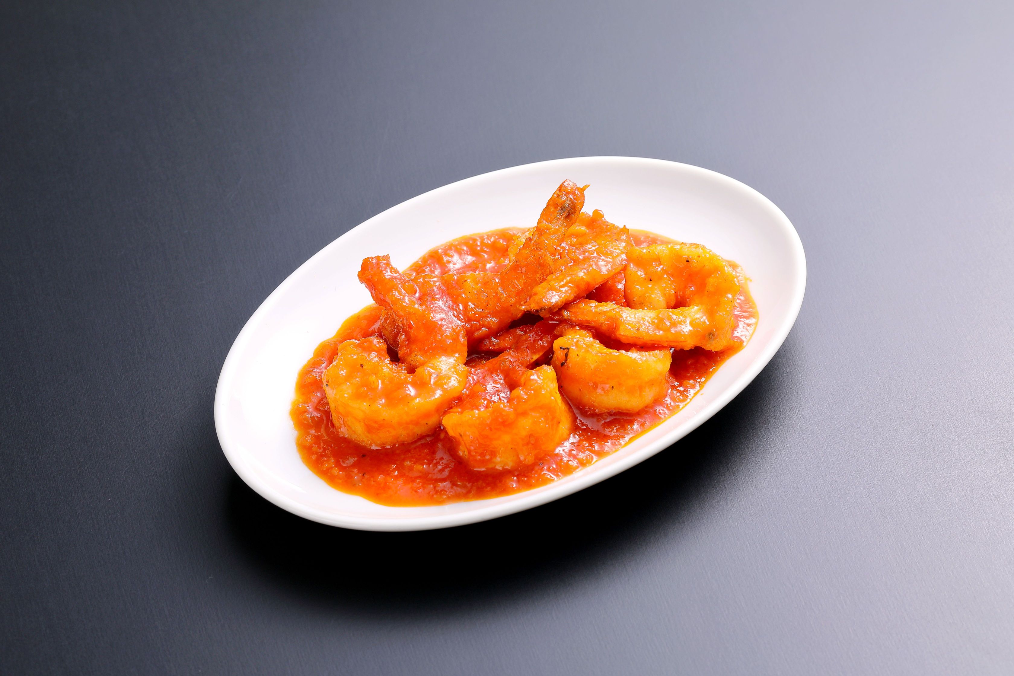 山の猿 海老のチリソース