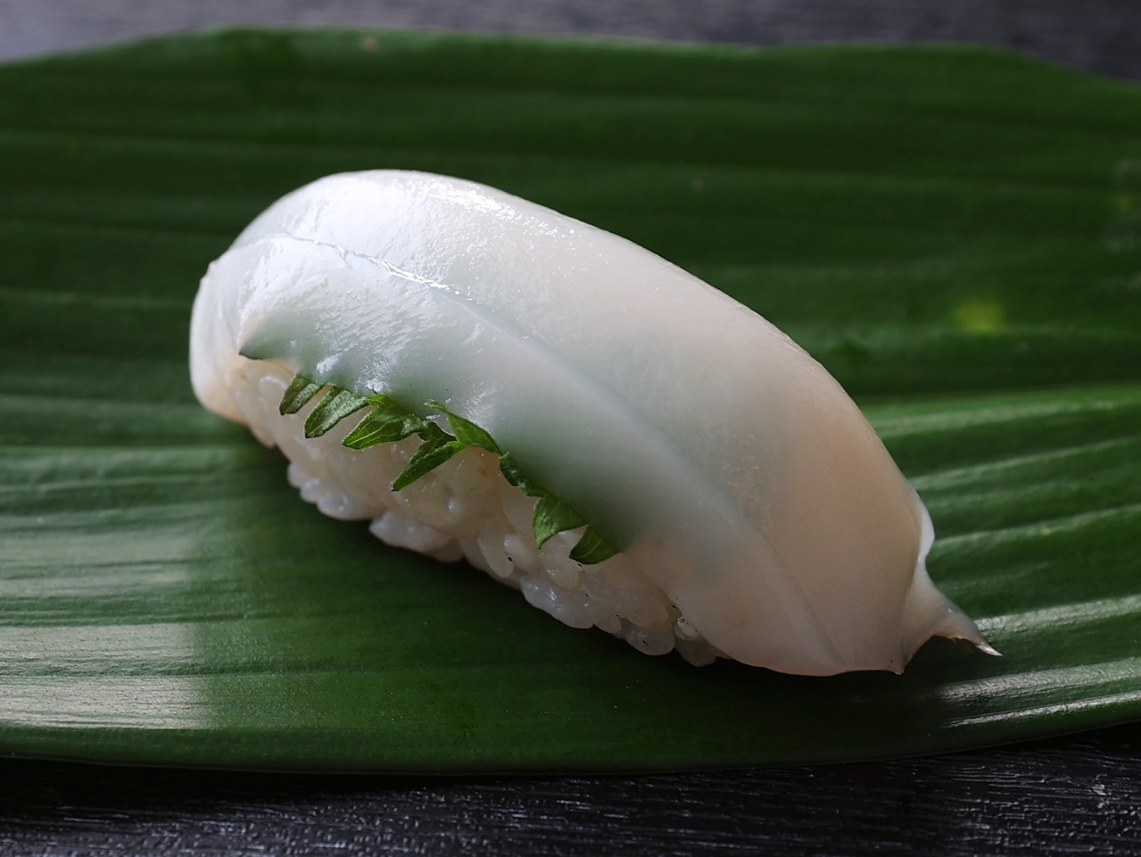 柿家すし 真いか〜しそ添え〜