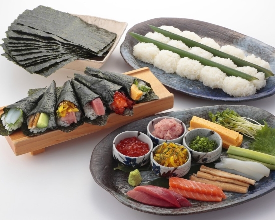 板前寿司 板前 手巻き寿司セット15本(3～4人前)Hand rolled sushi 15 pieces (3～4 servings)
