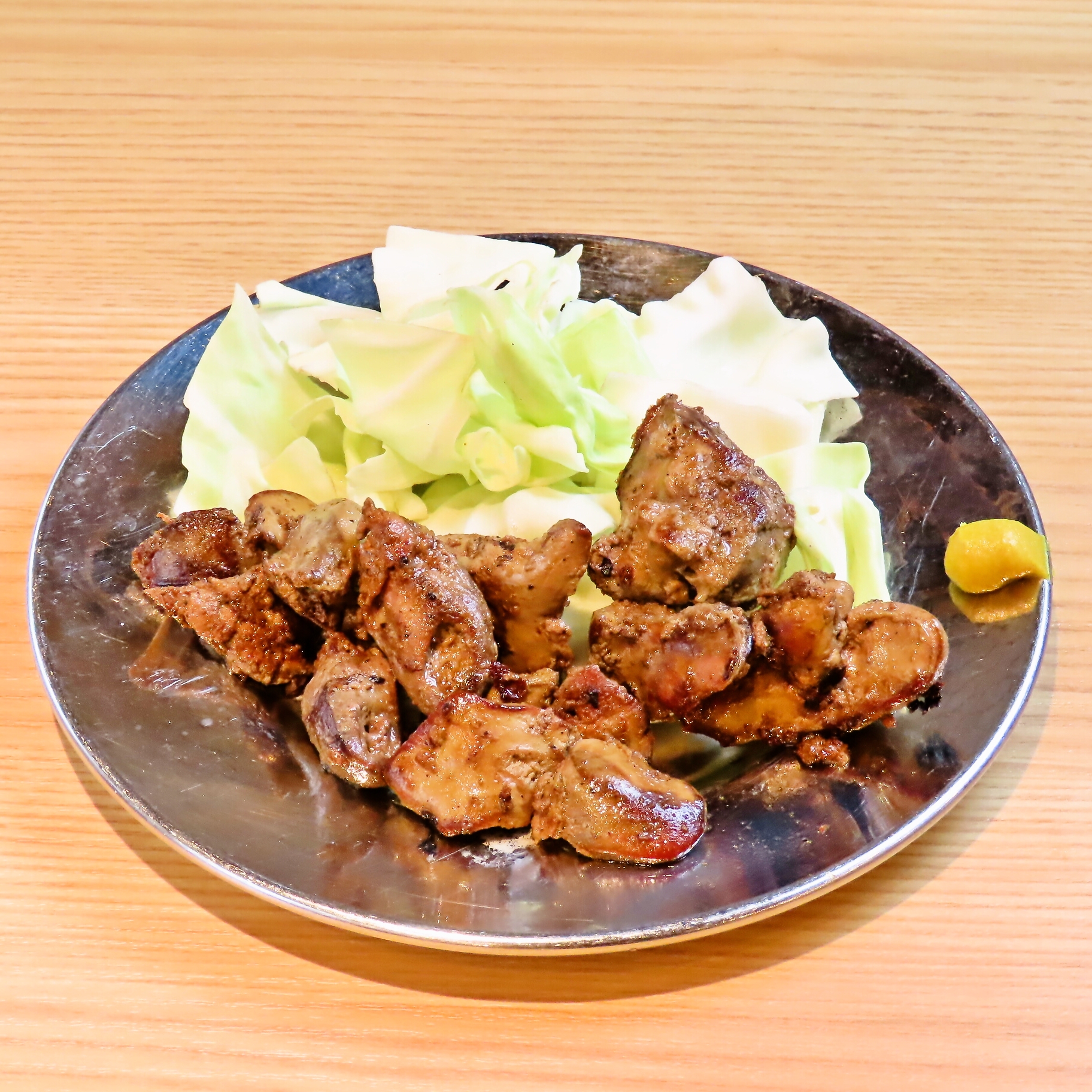 とりいちず 今治焼き鳥(レバーとハツ)