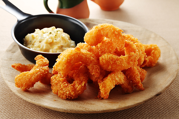 黒毛和牛ハンバーグ専門店 福よし ポップコーンシュリンプ (S/M)