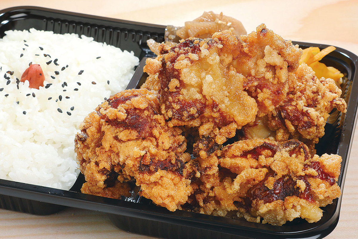 あっちゃんのからあげ屋人気No.2 【人気No.2！】伝説の黒から弁当