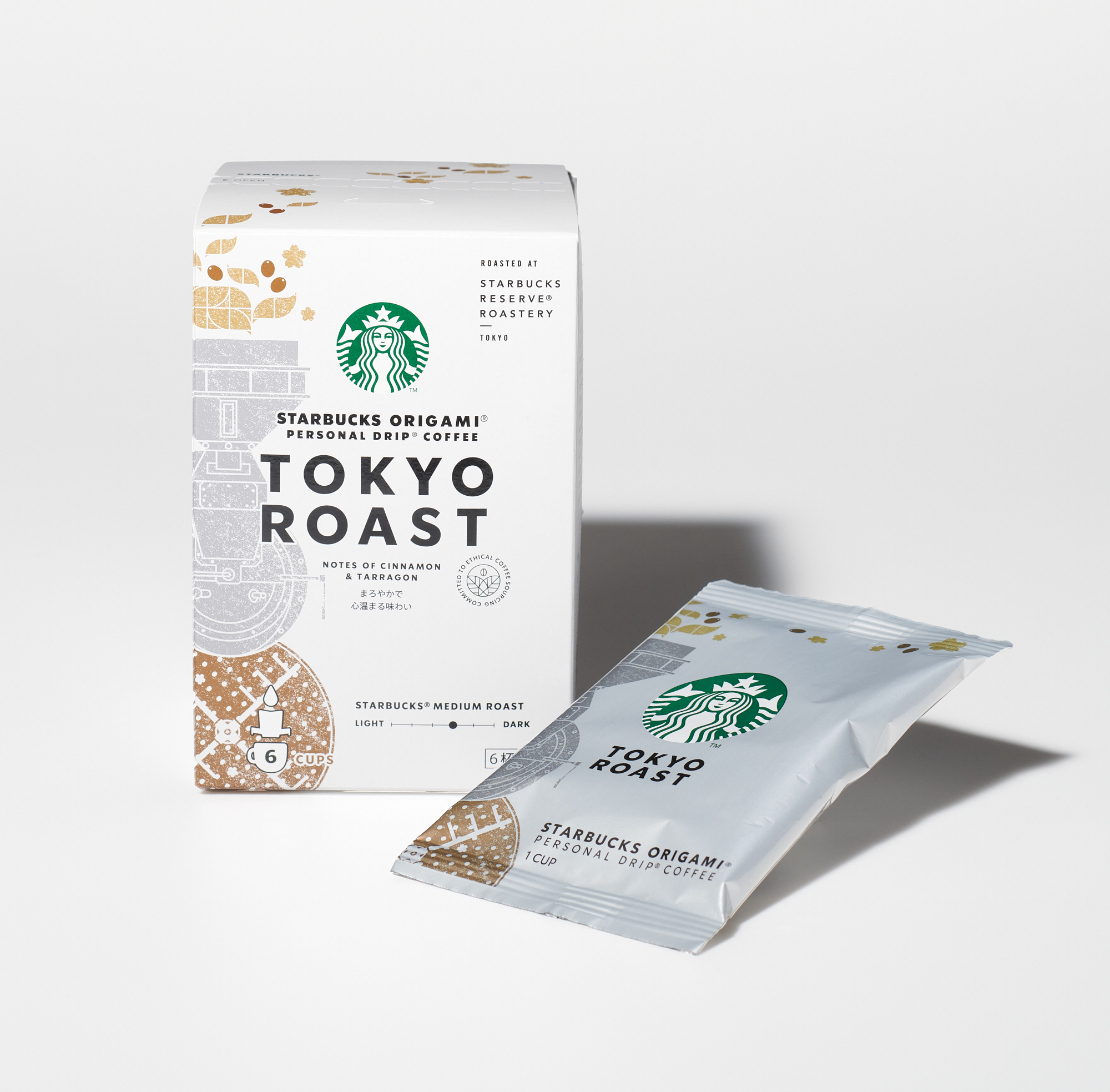 スターバックス スターバックス オリガミ® パーソナル ドリップ® コーヒー TOKYO ロースト 6袋入り