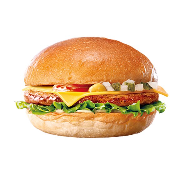 ゼッテリア ZETTERIA 【単品】チーズバーガー Cheeseburger