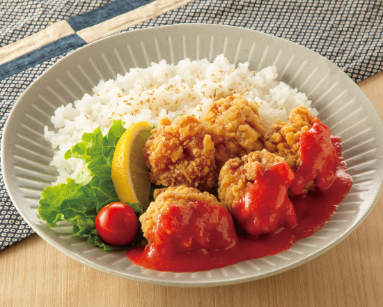 二段仕込み唐揚げ『鶏の福』 明太唐揚げ弁当(5個)