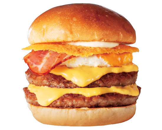 ファーストキッチン パリとろチーズベーコンエッグバーガーダブル