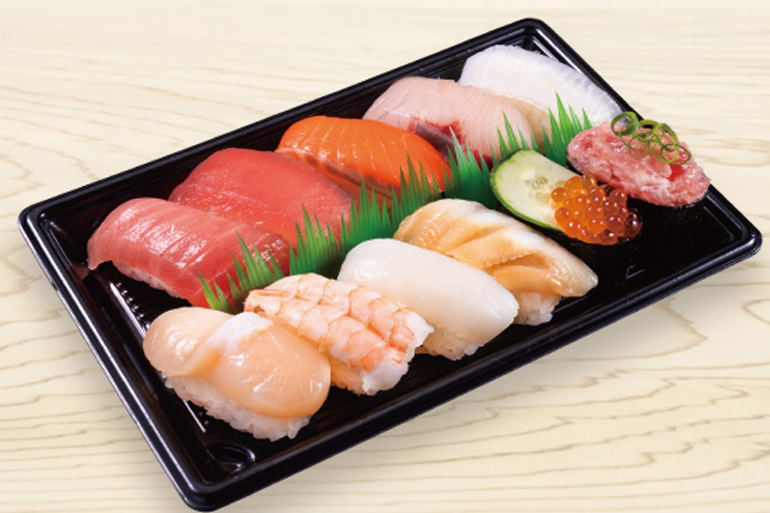 かっぱ寿司 人気11種セット1人前(11貫)