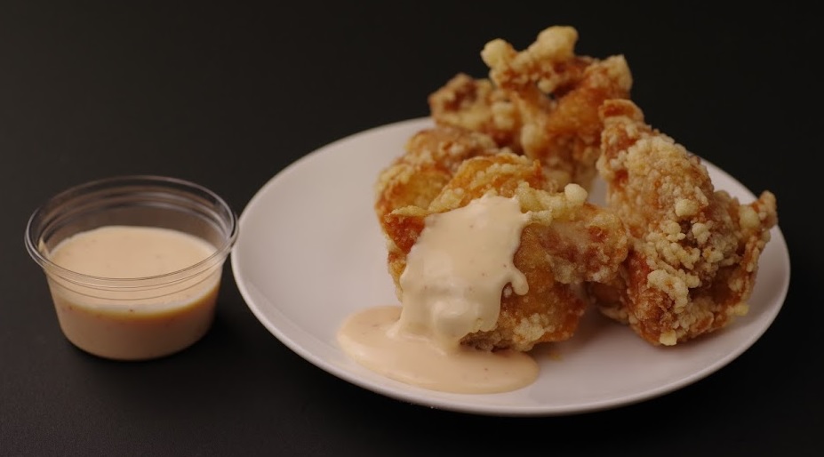 からあげ金と銀 明太マヨソース付きから揚げ5個