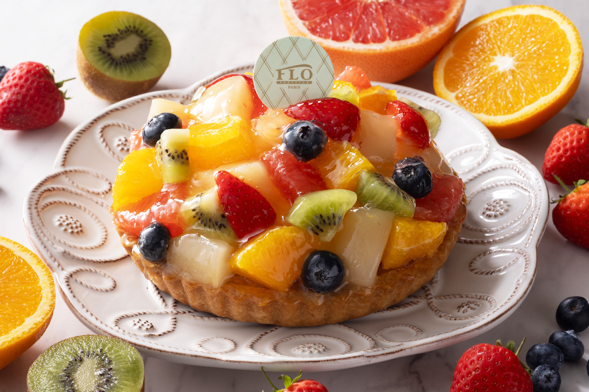 フロプレステージュ フルーツカスタードタルト(ホール15cm)