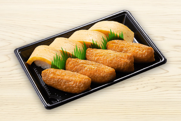 かっぱ寿司 いなり玉子合盛り(8貫)