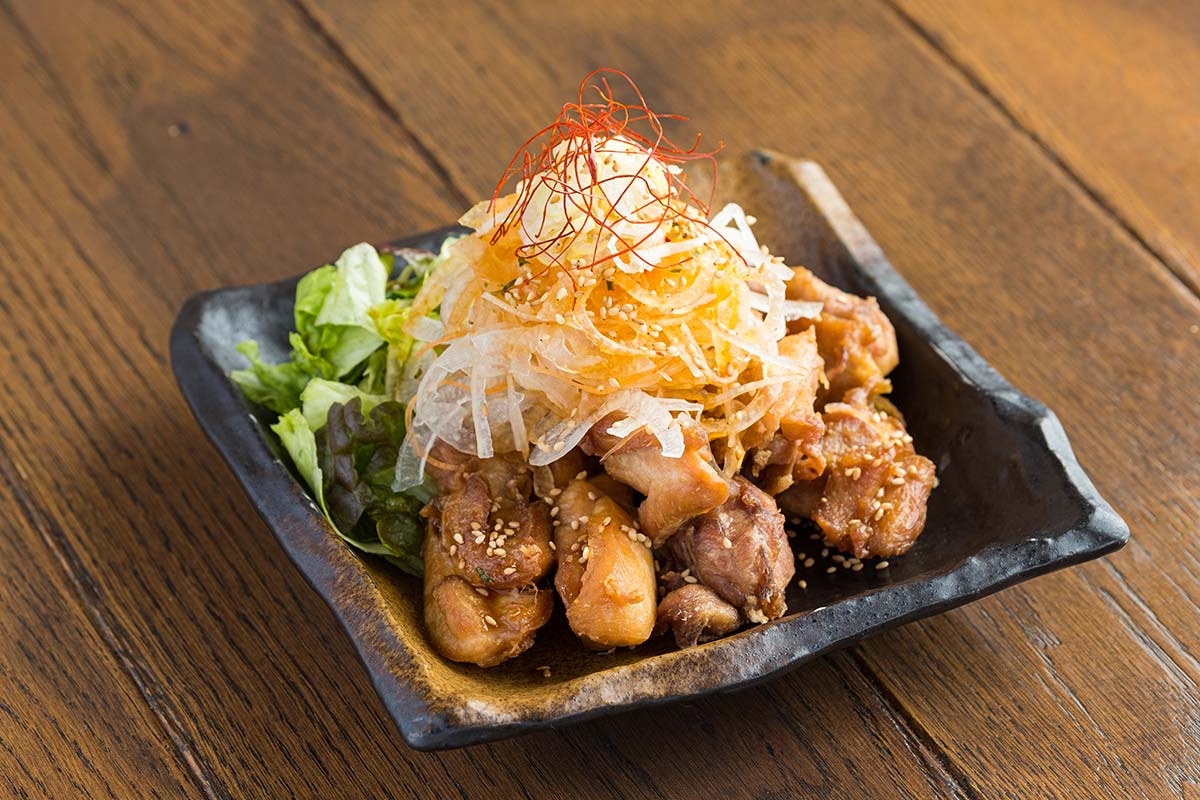 肉汁餃子のダンダダン パリパリ油淋鶏