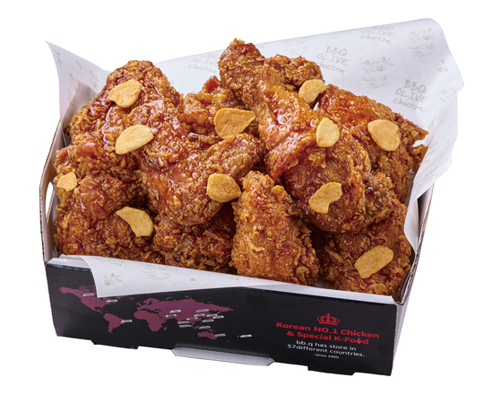 bb.qオリーブチキンカフェ 骨つきスイート＆ソルティーガーリック【ピクルス付】