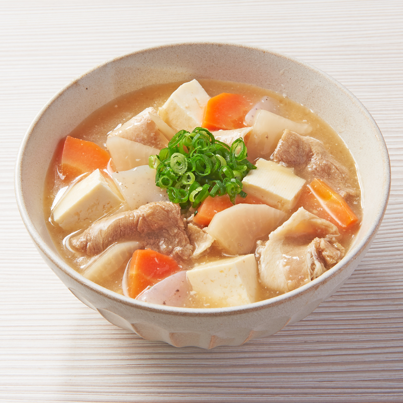 茶月 特製豚汁(ダブル)