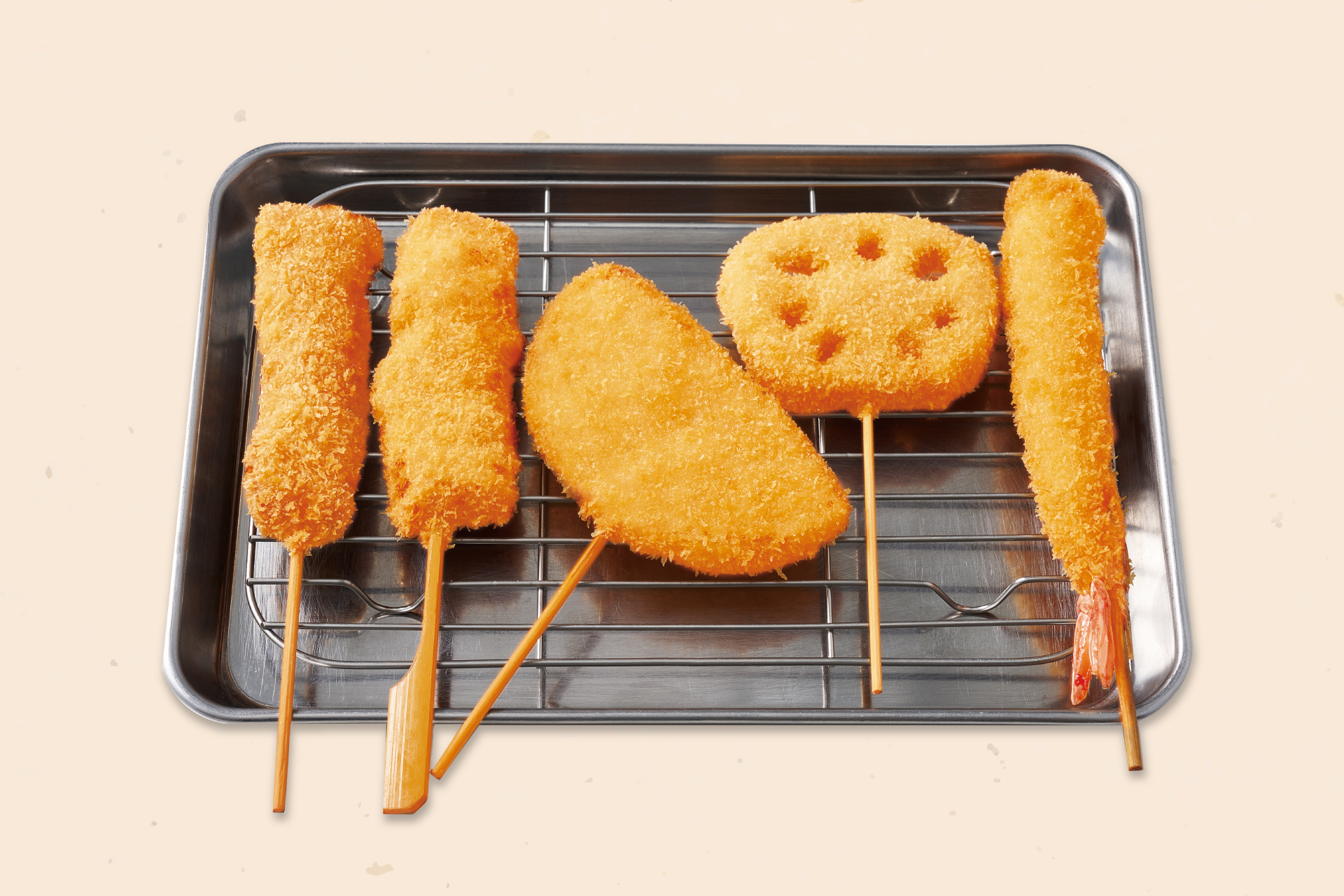 串カツ田中 定番5本盛り