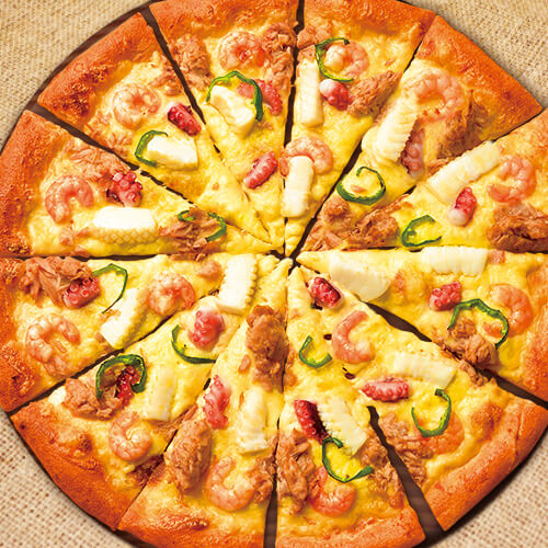 ピザ・サントロペ シーフードミックス