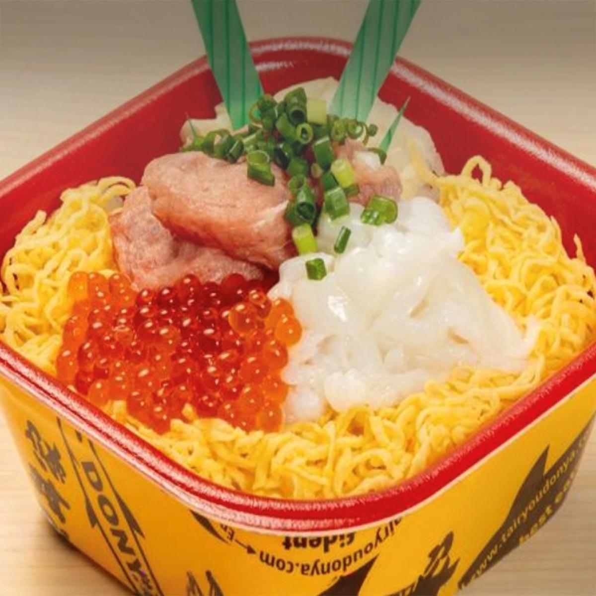 大漁丼家 【24】えんがわネギトロいくら丼