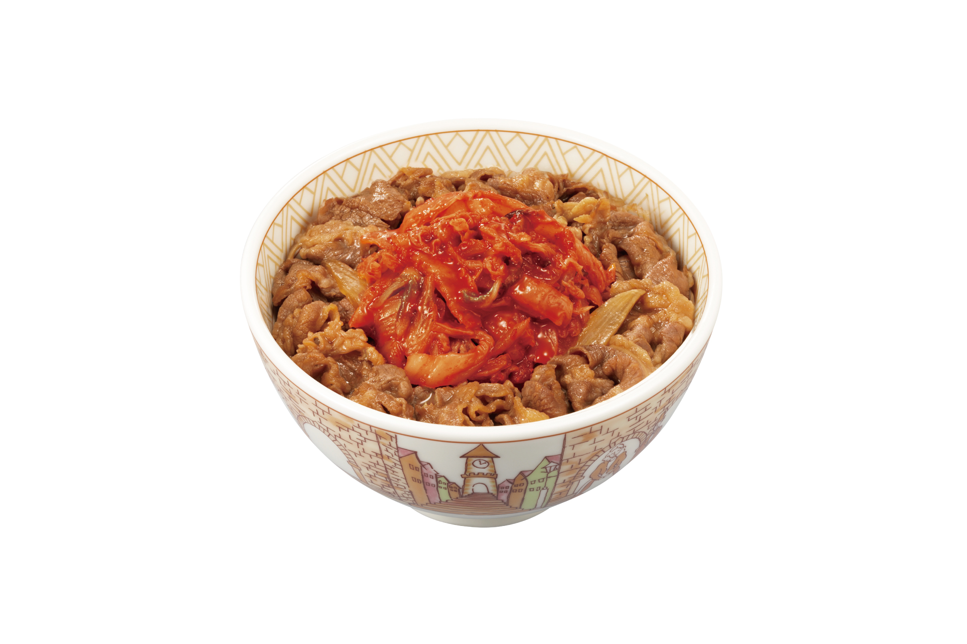 すき家 キムチ牛丼