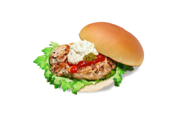 the 3rd burger チキンバーガー/高加水バンズ