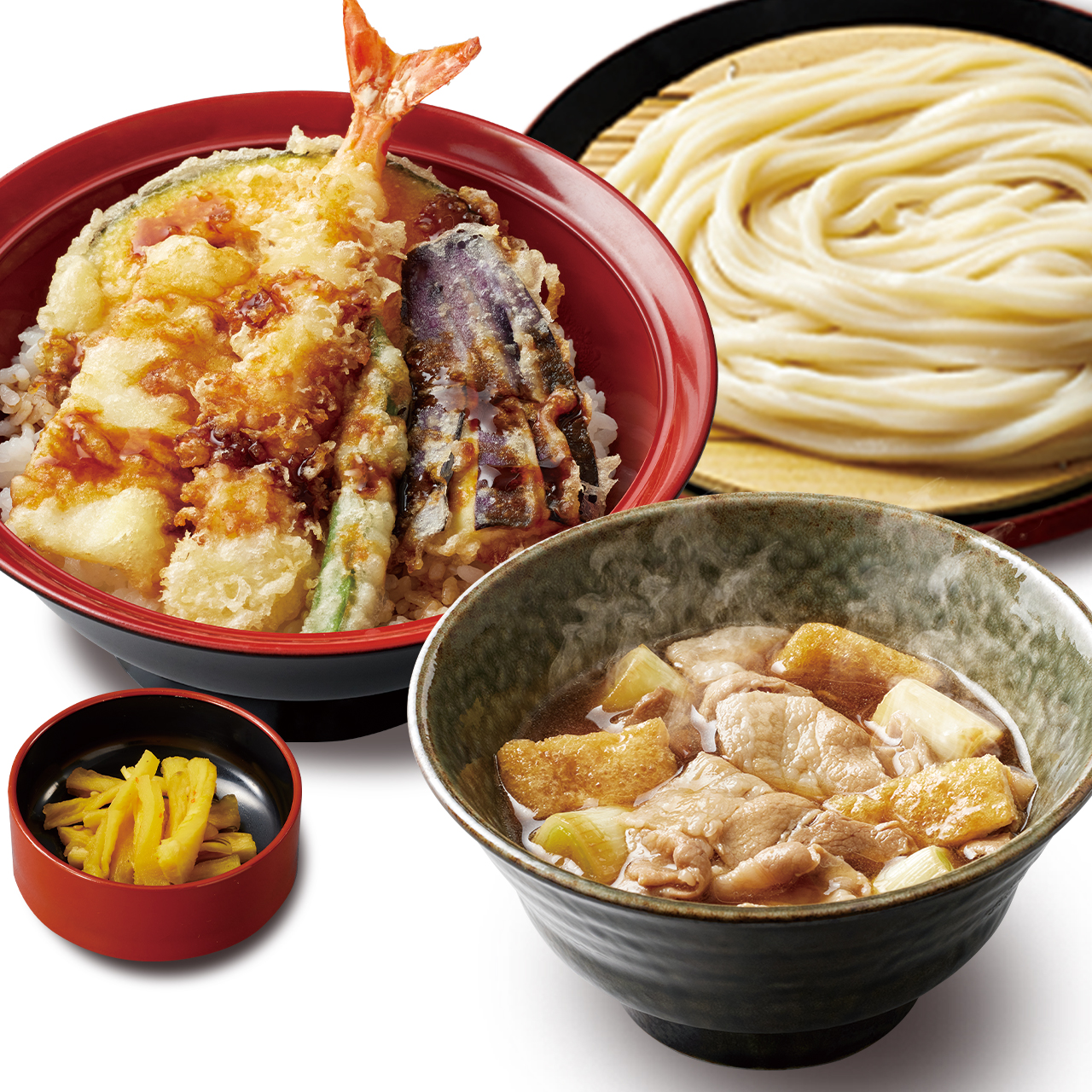 久兵衛屋 肉つけ汁 満腹定食