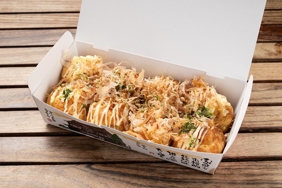 文左亭 ふわとろたこ焼きやみつき醤油8個