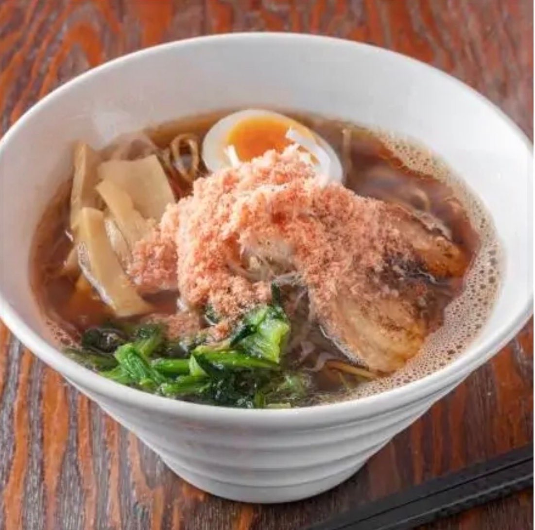 海老醤油ラーメン