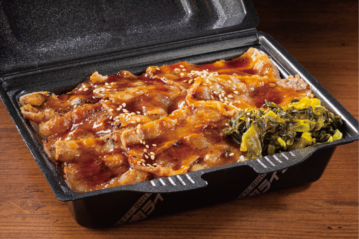 焼肉ライク 網焼き牛カルビ焼肉弁当 並