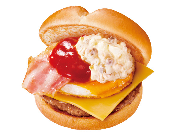 ファーストキッチン チーズベーコンエッグバーガー