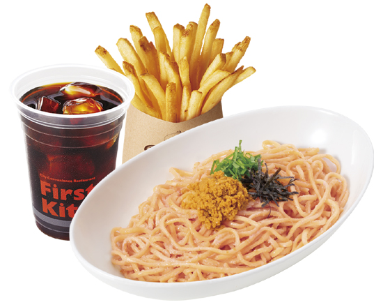 ファーストキッチン 本気うに100%のうにたらこセット
