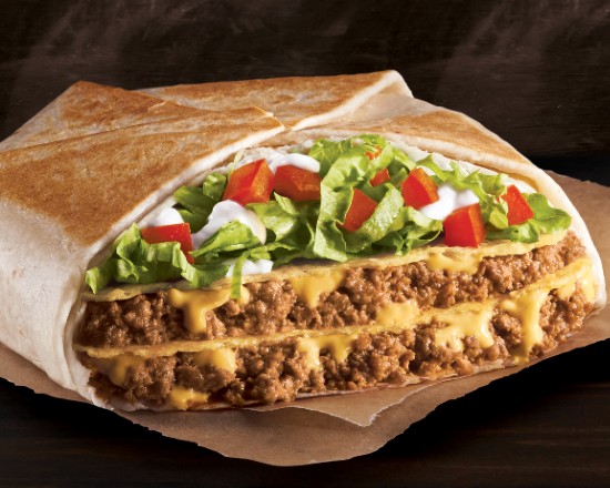 タコベル ダブル ビーフ クランチラップ スプリーム