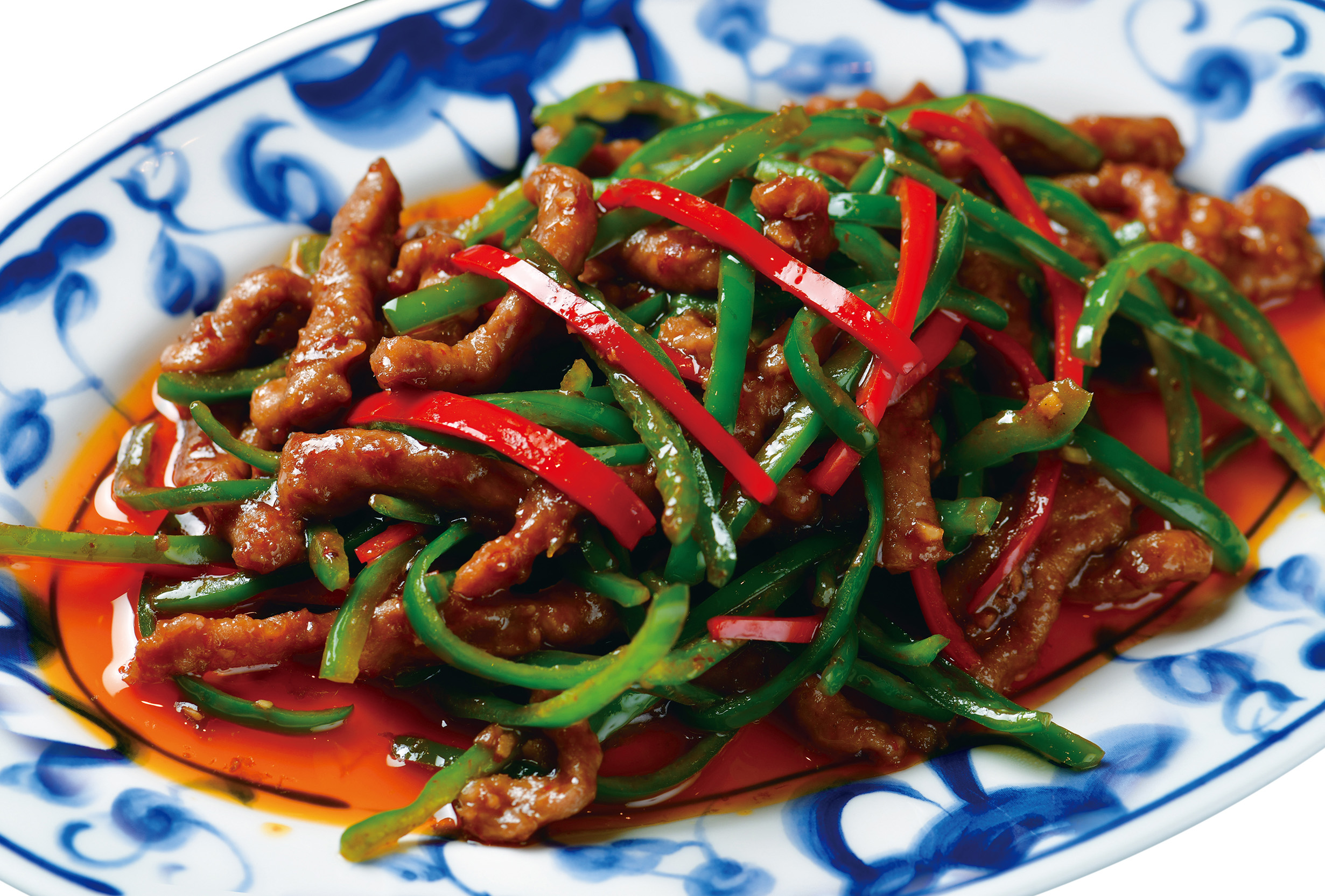 陳麻婆豆腐 四川風牛肉ピーマン炒め