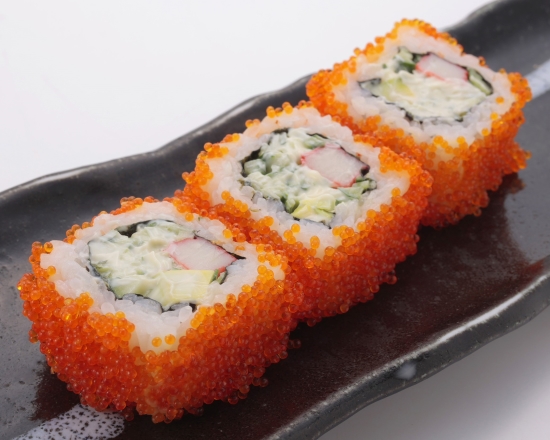板前寿司 カリフォルニアロール(3ヶ)California Roll (3 pieces)