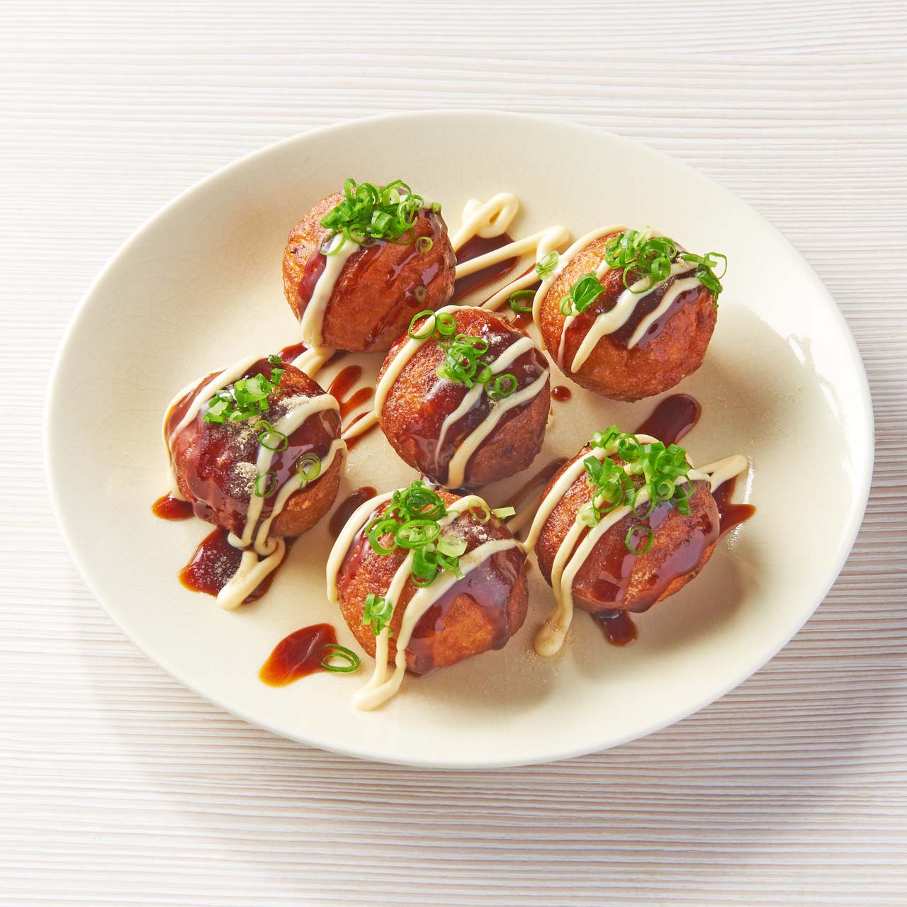 デリズ 揚げたてサクトロ大たこ焼き(6個)(マヨネーズ付)