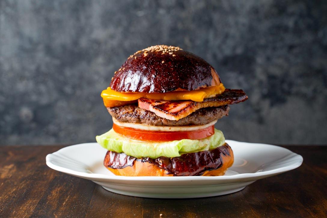 ハングリーヘブン ベーコンチーズバーガー