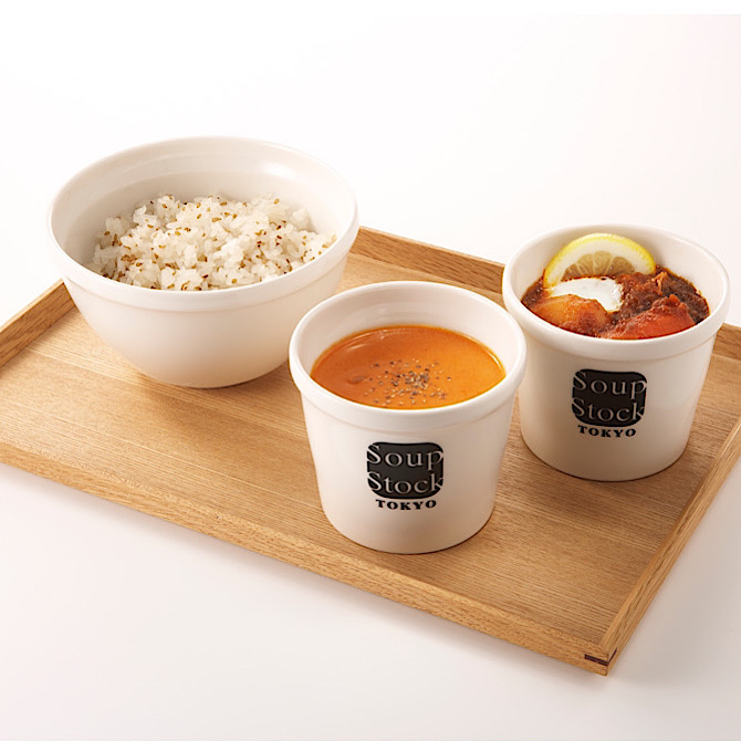 スープストックトーキョー人気No.1 スープとスープのセット