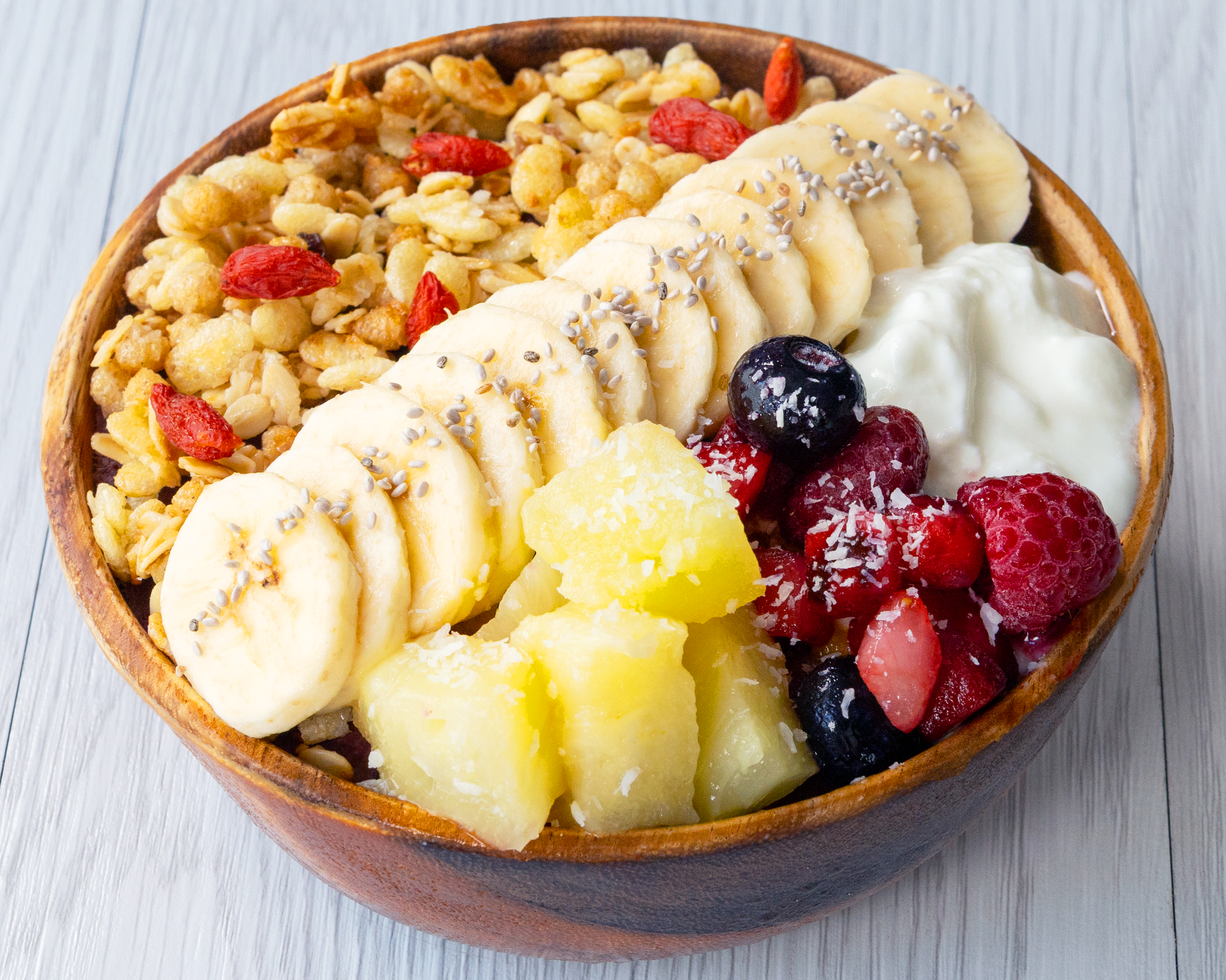 【フルーツたっぷりアサイーボウル】ワイキキ・ボウルズ 【Full Size】カスタムボウル【お好きなフルーツで】【CMB】