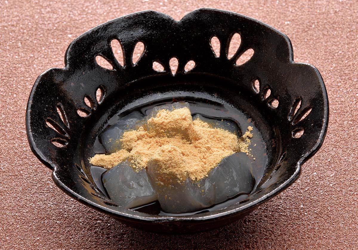 つるとんたん わらび餅