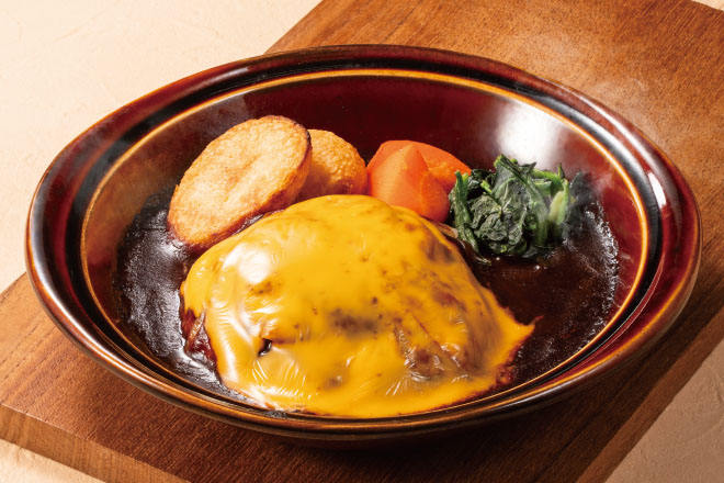 デニーズ 【C8】デミ煮込みチーズハンバーグ