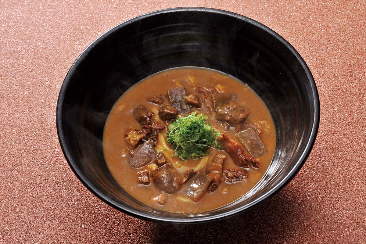 つるとんたん 牛すじカレーのおうどん