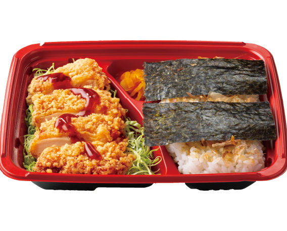 オリジン チキン竜田のり弁当