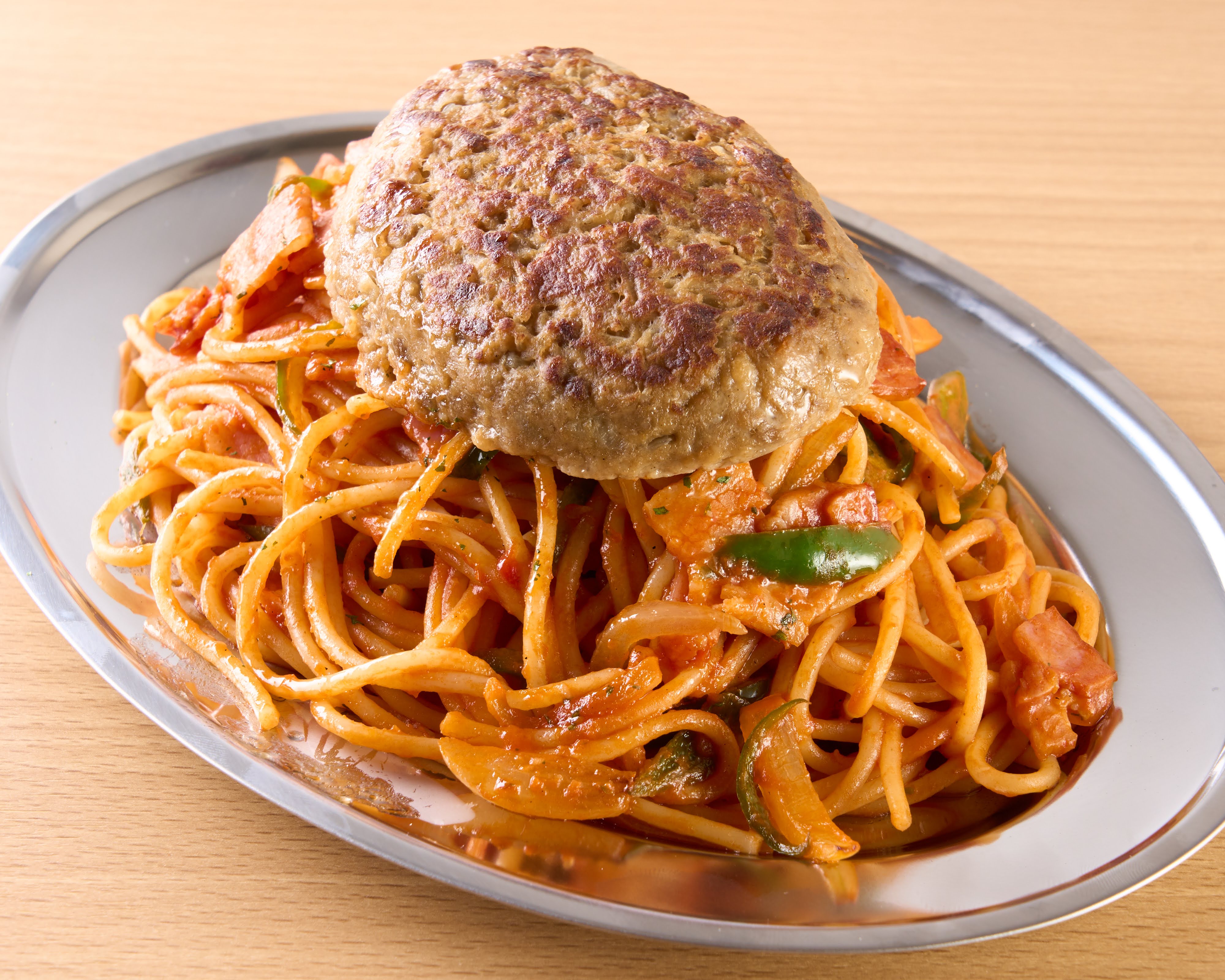 スパゲティの店『神田ナポリタン』 ハンバーグ＆ナポリタン Hamburg steak＆Napolitan