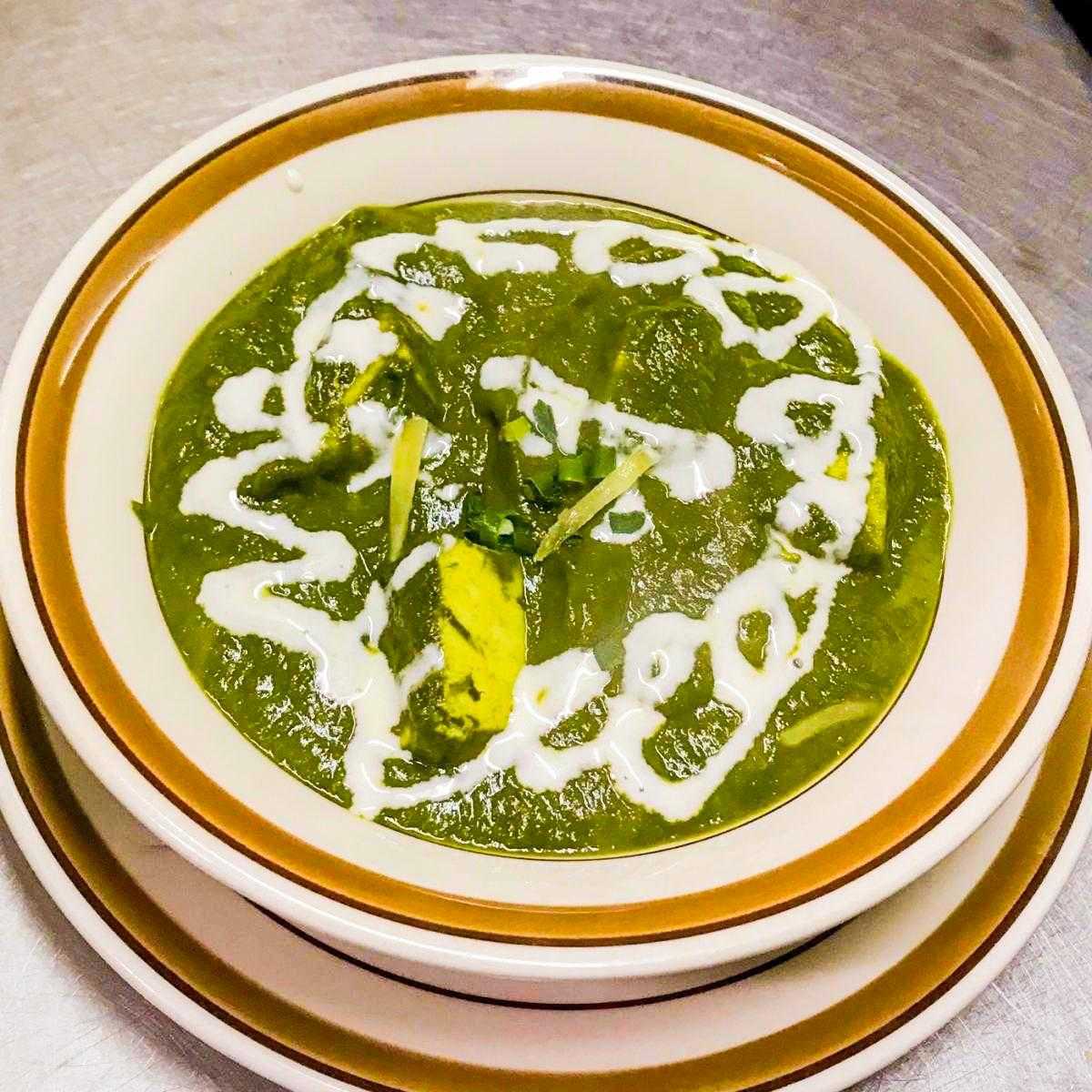 Sag panir curry ほうれん草パニールカレー