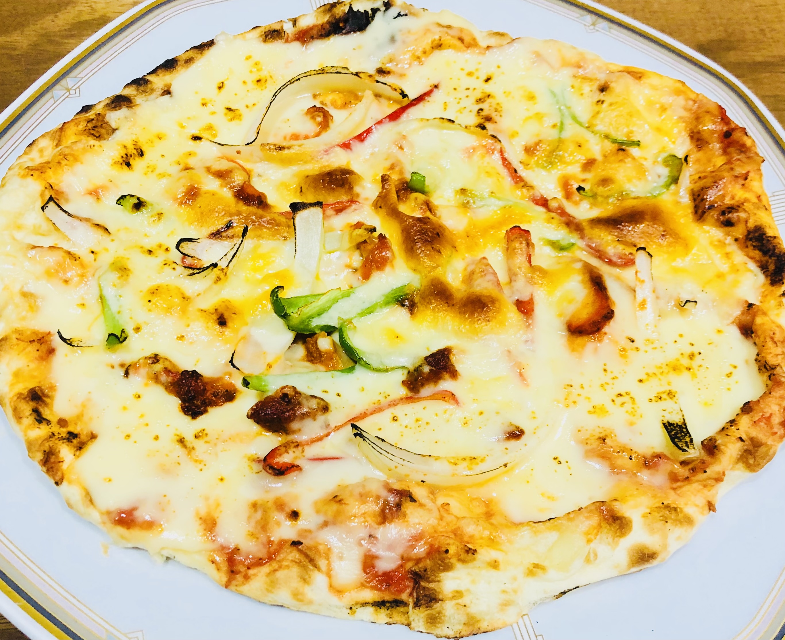 スパイスhub Chicken pizza チキンピザ