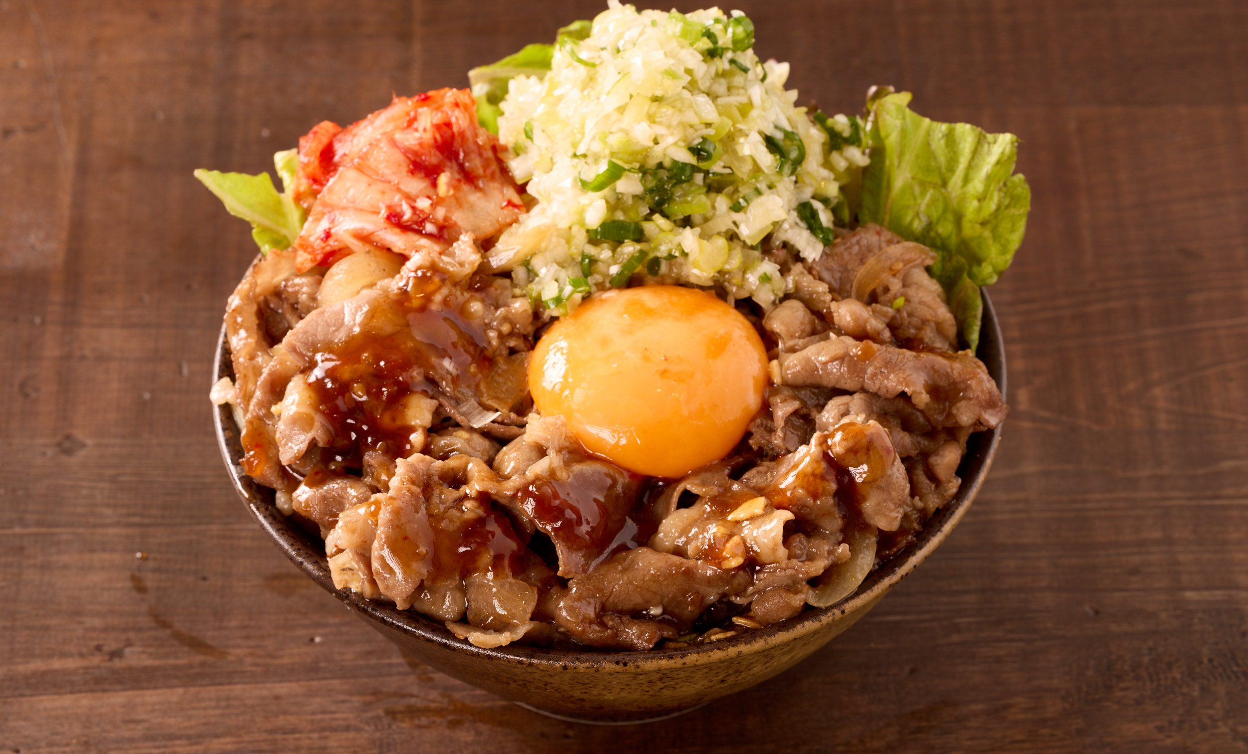 肉テロ!肉たらしくてぎゅう ネギ塩の牛カルビスタミナ丼 Green Onion Salt Beef Kalbi Stamina Bowl