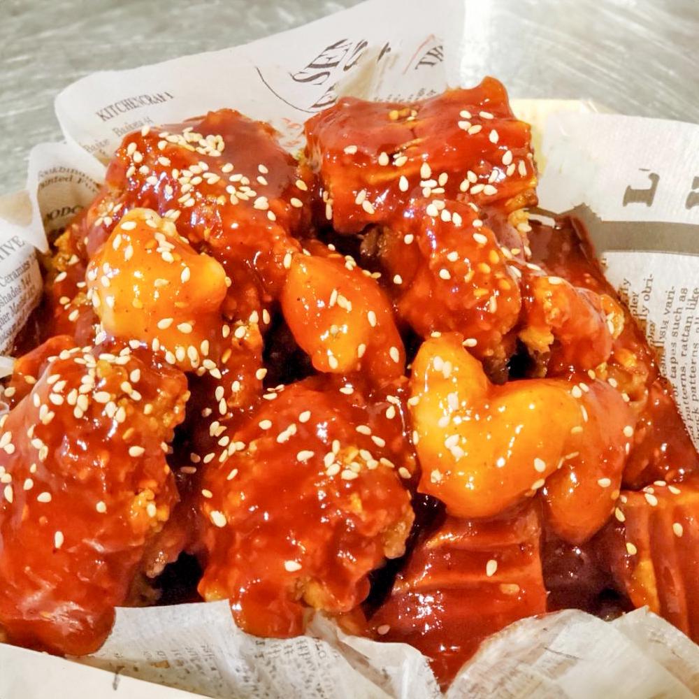 カントンの思い出 ホットソースチキン「骨無し」