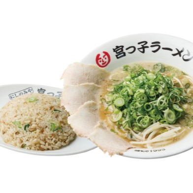 宮っ子ラーメン 宮っ子セット