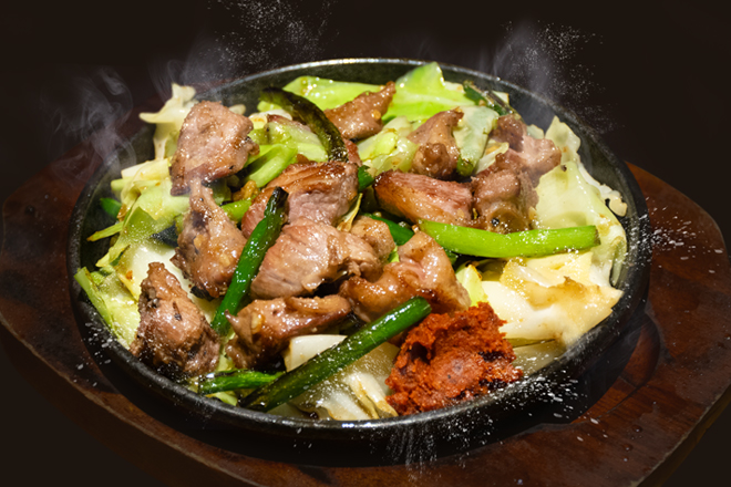 てけてけ 博多鉄板チャンピオン焼き